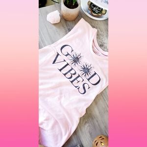 Good vibes muscle shirt